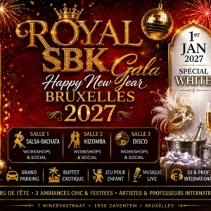 SBK HAPPY NEW YEAR BRUSSELS 2027 “2ème ÉDITION, 21 septembre 2026