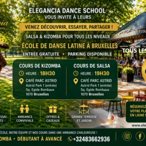 KIZOMBA & SALSA (Mercredi) Café Parc Astrid, 14 octobre 2026