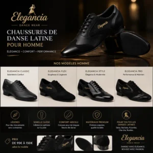Collection Elegancia Dance Wear Accessoire de danse CHAUSSURE DE DANSE MONSIEUR